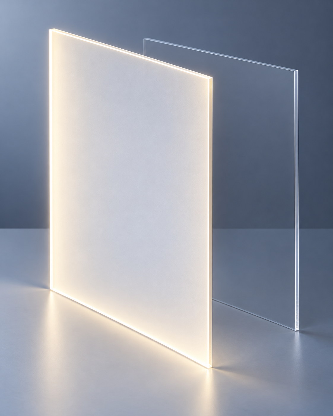 Light guide sheet illumination concept